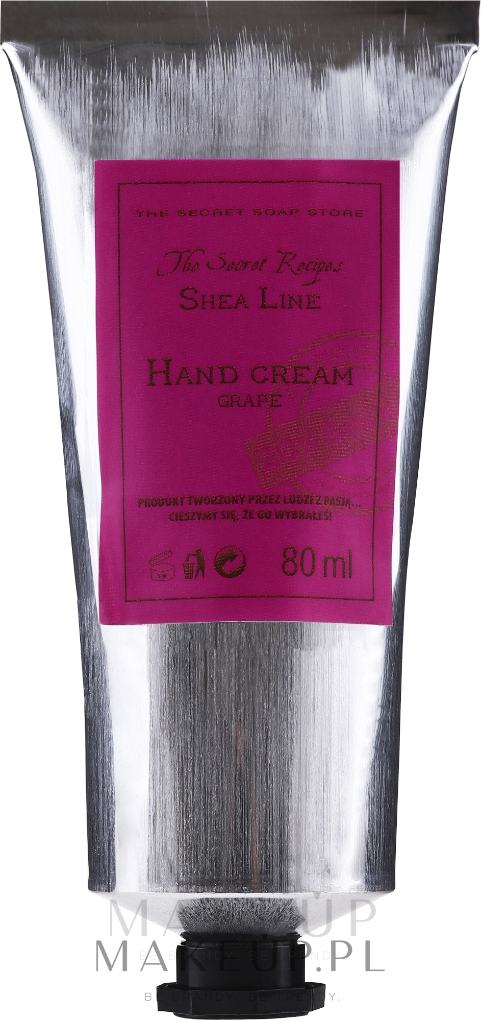 Handcreme Trauben - Soap&Friends Shea Line Hand Cream Grape — Bild 80 ml