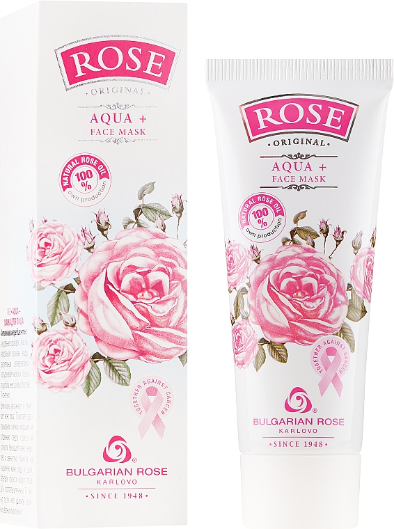 Gesichtsmaske mit Rosenöl - Bulgarian Rose Rose Face Mask — Bild N1