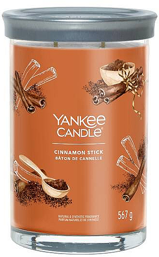 Duftkerze im Glas Cinnamon Stick 2 Dochte - Yankee Candle Singnature — Bild N1