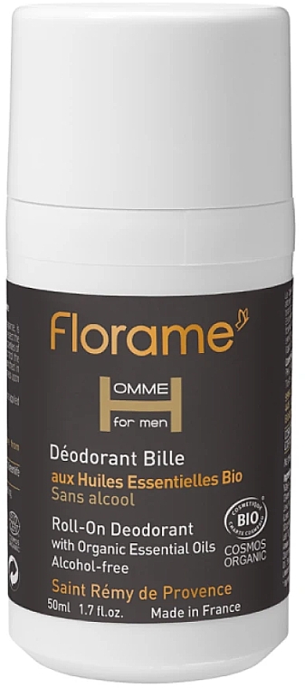 Deo Roll-on - Florame Homme Deodorant Roll-on — Bild N1