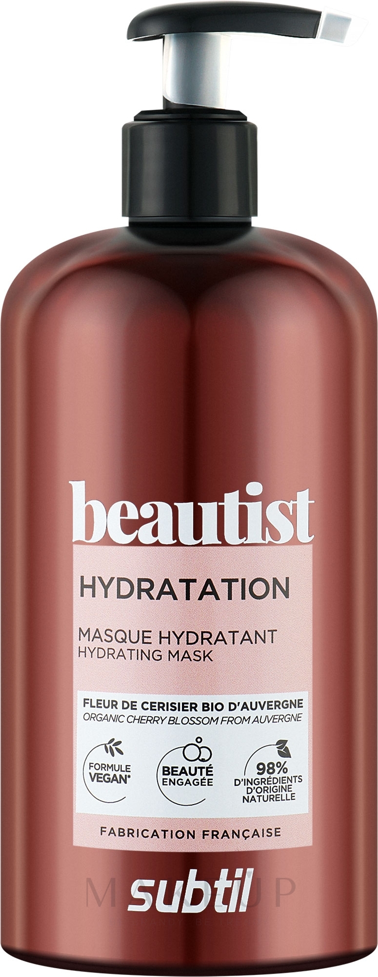 Feuchtigkeitsspendende Haarmaske - Laboratoire Ducastel Subtil Beautist Hydration Mask — Bild 500 ml