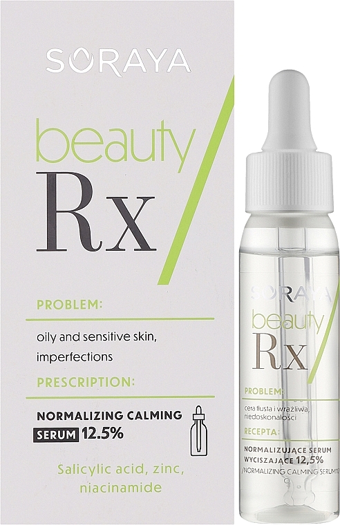 Normalisierendes, glättendes Serum für fettige, empfindliche und unvollkommene Haut - Soraya Beauty Rx — Bild N2