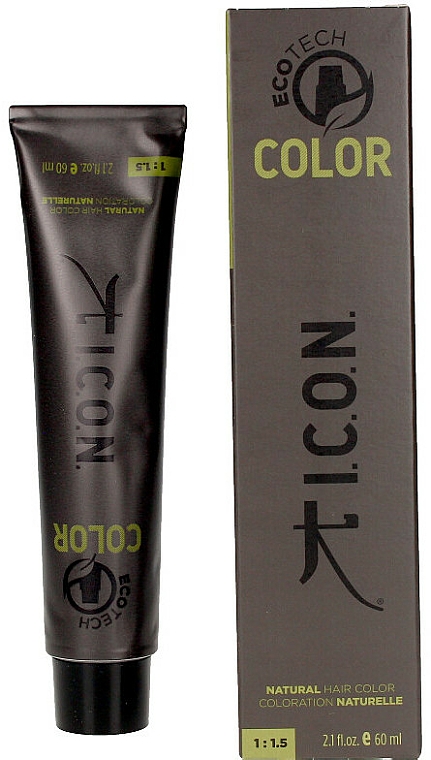 Permanente pflegende ammoniakfreie Cremefarbe für das Haar - I.C.O.N. Ecotech Color Metallics — Bild N1