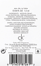 Calvin Klein CK All - GESCHENK! Eau de Toilette (Probe) — Bild N6