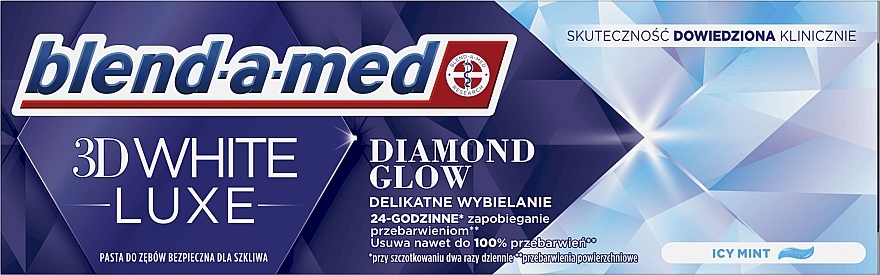 Zahnpasta - Blend-A-Med 3D White Luxe 3D White Luxe Diamond Glow — Bild N2