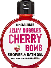 Düfte, Parfümerie und Kosmetik Duschgel - Mr.Scrubber Jelly Bubbles Cherry Bomb Shower & Bath Gel