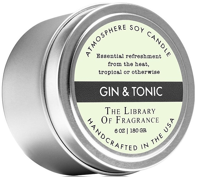 Demeter Fragrance Gin&Tonic Atmosphere Soy Candle - Duftkerze — Bild N1