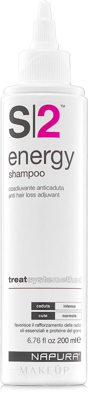 Shampoo gegen Haarausfall - Napura S2 Energy Shampoo — Bild 200 ml