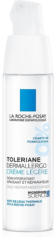 Sanfte und beruhigende Feuchtigkeitsbehandlung - La Roche Posay Toleriane Dermallergo Light Cream — Bild N1