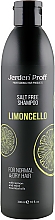 Düfte, Parfümerie und Kosmetik Salzfreies Haarshampoo mit ätherischen Zitronen- und Pfefferminzölen - Jerden Proff Limoncello