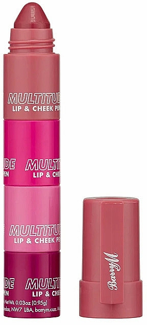 Lippenstift-Rouge - Barry M Multitude Lip & Cheek Pen — Bild N1