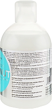 Aufbauendes-stärkendes Shampoo mit Kokosöl - Kallos Cosmetics Coconut Shampoo — Bild N2