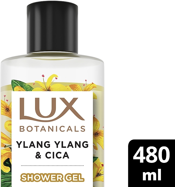 Lux Botanicals Ylang Ylang & Cica Shower Gel  - Duschgel Ylang-Ylang und Cica — Bild N3