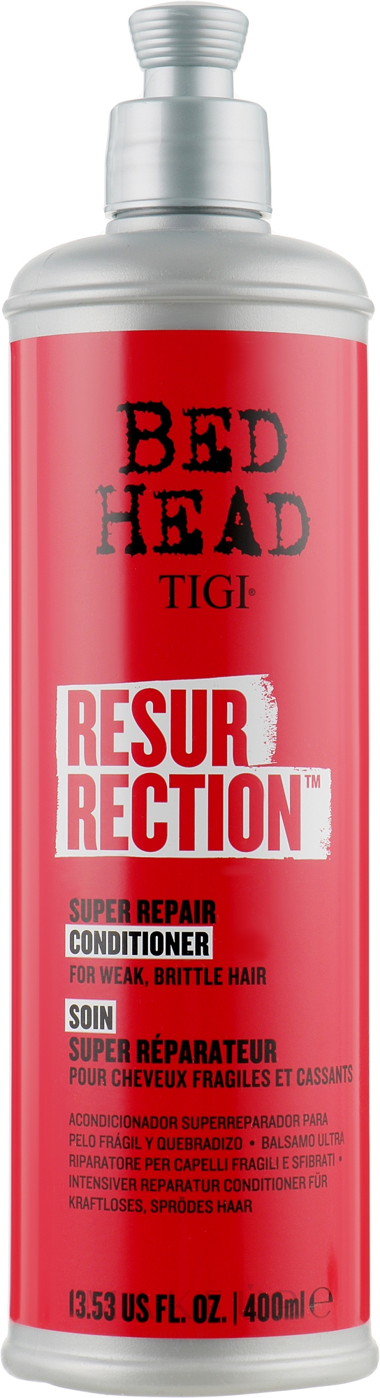Conditioner für schwaches und brüchiges Haar - Tigi Bed Head Resurrection Super Repair Conditioner — Bild 400 ml