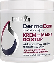 Regenerierende Creme-Maske für die Füße - Efektima Derma Care Dry Skin Comfort Regenerating Foot Cream — Bild N1