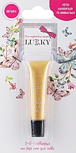 Düfte, Parfümerie und Kosmetik Flüssiger Lidschatten 2in1 - Lukky (Gold)