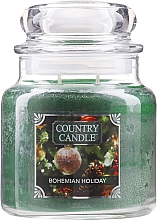 Düfte, Parfümerie und Kosmetik Duftkerze im Glas Bohemian Holiday - Country Candle Bohemian Holiday