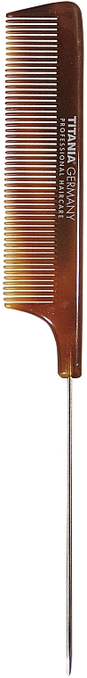Nadelstielkamm 21,5 cm - Titania Havannah — Bild N1