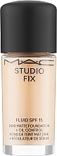 Mattierende Foundation - MAC Studio Fix Fluid SPF15 24HR Matte Foundation (Mini) — Bild N1