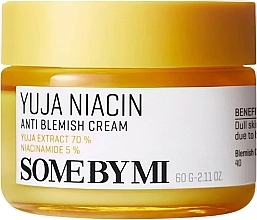 Aufhellende Gesichtscreme - Some By Mi Yuja Niacin Anti Blemish Cream  — Bild N1