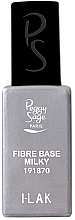 Düfte, Parfümerie und Kosmetik Nagelgel-Base mit Nylonfasern - Peggy Sage Fibre Base Milky I-Lak