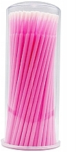 Mikroapplikatoren für Wimpern, rosa, 100 St. - Lewer Micro Applicators — Bild N1