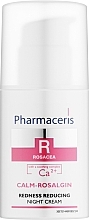 Gesichtscreme für die Nacht gegen Rozacea und zu Rötungen neigende Haut - Pharmaceris R Calm-Rosalgin Night Cream — Bild N1