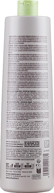 Entwicklerlotion 40 Vol (12%) - Echosline Hydrogen Peroxide Stabilized Cream 40 vol (12%) — Bild N4