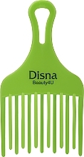 Kamm für Afro-Frisuren PE-401 18.2 cm heelgrün - Disna Ahuecador Comb — Bild N1