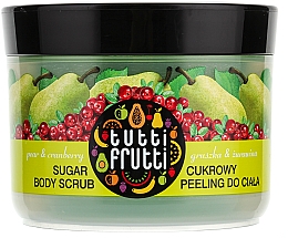 Zuckerpeeling für den Körper mit Birne und Preiselbeere - Farmona Tutti Frutti Sugar Scrub — Foto N2