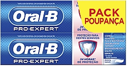 Zahnpflegeset - Oral-B Pro-Expert Sensitive & Gentle Whitening Toothpaste (tpaste/2x75ml) — Bild N1