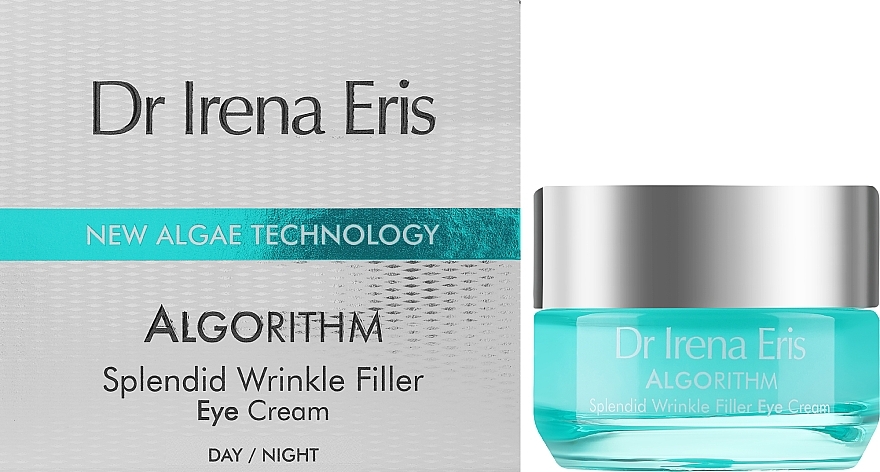 Verjüngendes glättendes und straffendes Augenkonturcreme-Gel - Dr Irena Eris Algorithm Splendid Wrinkle Filler Eye Cream — Bild N2