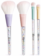 Make-up Pinselset 4 St. - IDC Institute Candy Makeup Brush Set — Bild N1