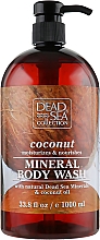 Düfte, Parfümerie und Kosmetik Duschgel mit Mineralien aus dem Toten Meer und Kokosöl - Dead Sea Collection Coconut Body Wash