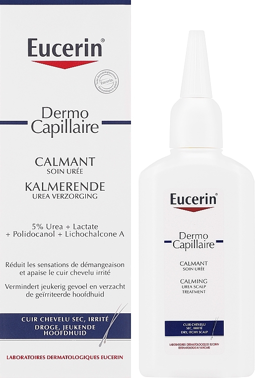 Beruhigendes Tonikum für trockene und juckende Kopfhaut - Eucerin DermoCapillaire Calming Urea — Bild N2