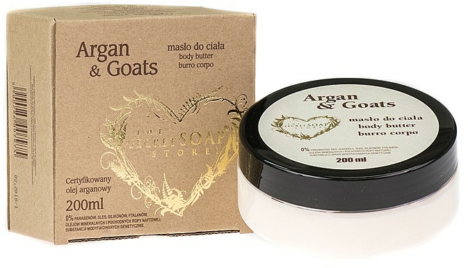 Körperbutter mit Argan- und Ziegenmilch - Soap&Friends Argan & Goats Body Butter — Bild N1