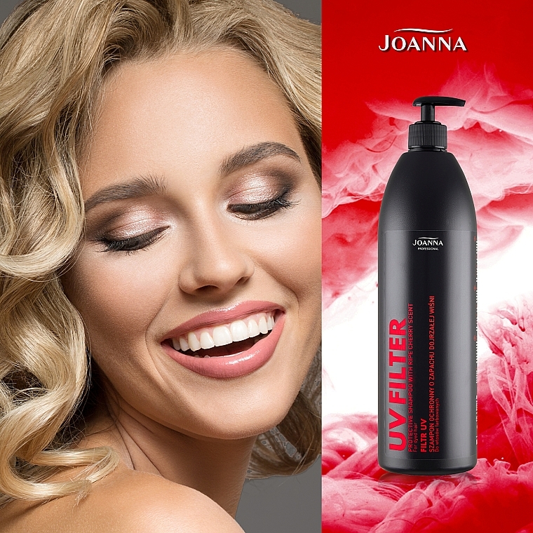 Shampoo mit UV-Filter für gefärbtes Haar - Joanna Professional Hairdressing Shampoo — Foto N7