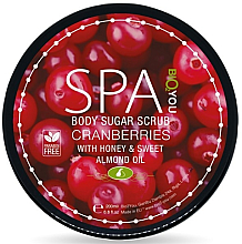 Düfte, Parfümerie und Kosmetik Zuckerpeeling für den Körper mit Preiselbeeren - Bio2You Body Sugar Scrub