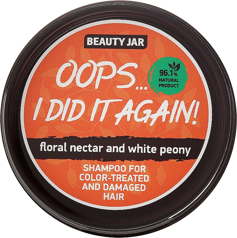 Shampoo für coloriertes Haar "Oops…I did it again!" - Beauty Jar Shampoo For Colour-Treated And Damaged Hair — Bild N2