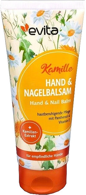 Balsam für Hände und Nägel mit Kamille - Evita Kamille Hand & Nail Balsam — Bild N1