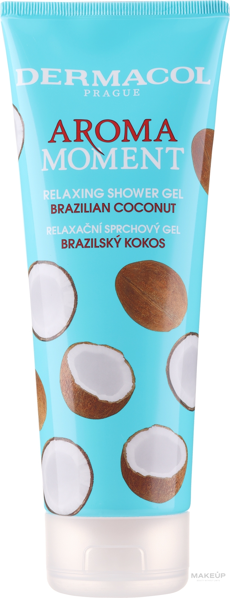 Entspannendes Duschgel mit brasilianischer Kokosnuss - Dermacol Aroma Ritual Shower Gel Brazilian Coconut — Bild 250 ml