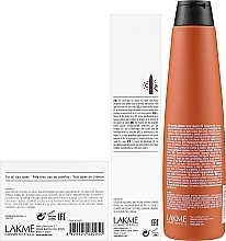 Haarpflegeset mit Arganöl - Lakme K.Therapy Bio Argan Consumer Pack (Shampoo 300ml + Haarmaske 250ml + Haaröl 125ml) — Bild N3
