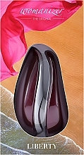 Vakuum-Klitoris-Stimulator Burgund - Womanizer Liberty Red Wine — Bild N1
