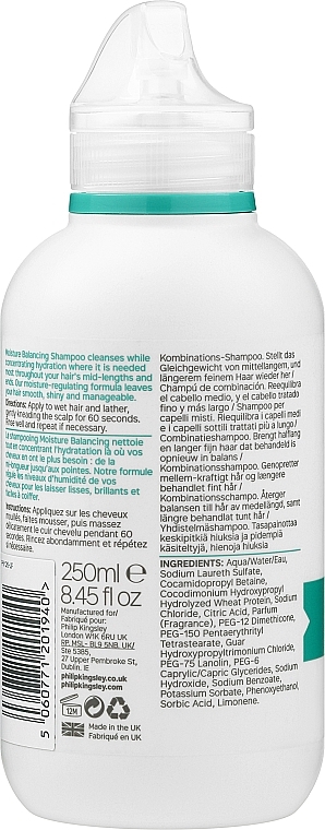 Pflegendes Shampoo für lockiges Haar - Philip Kingsley Moisture Balancing Shampoo — Foto N4