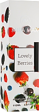 Düfte, Parfümerie und Kosmetik Aromadiffusor - Mira Max Lovely Berries Fragrance Diffuser With Reeds