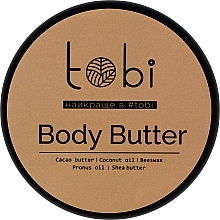 Körperbutter mit Kokosöl und Bienenwachs - Tobi Body Butter — Bild N1