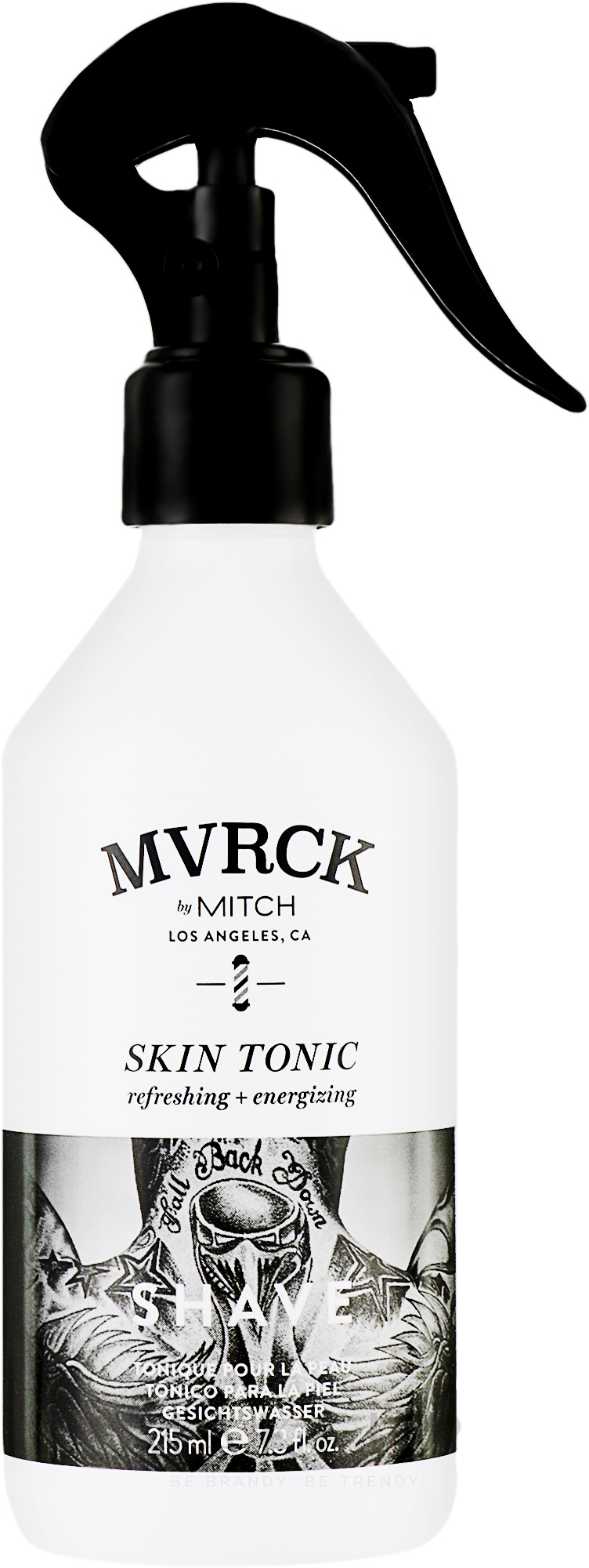 Erfrischendes After- und Pre-Shave Gesichtswasser für eine geschmeidige Rasur - Paul Mitchell MVRCK Skin Tonic — Bild 215 ml
