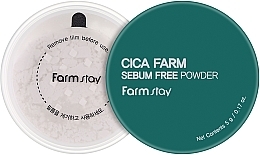 Düfte, Parfümerie und Kosmetik Mattierendes loses Puder mit Centella - FarmStay Cica Farm Sebum Free Finish Powder