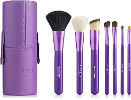 Düfte, Parfümerie und Kosmetik Make-up Pinselset 7-tlg. violett - MAKEUP
