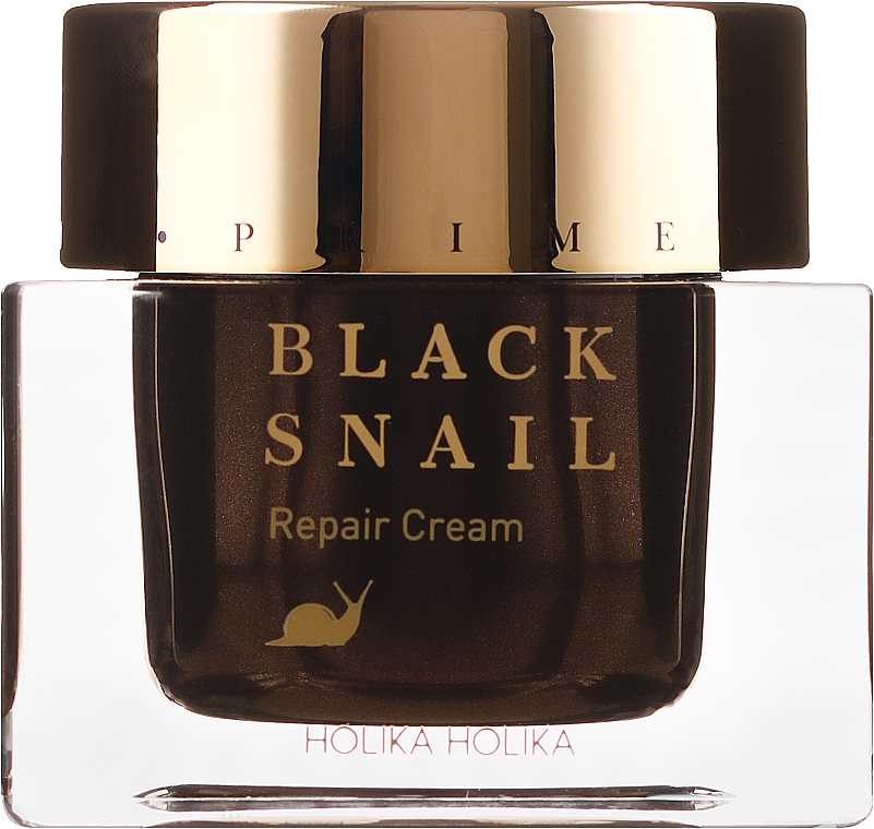 Regenerierende Gesichtscreme mit Schneckenextrakt - Holika Holika Prime Youth Black Snail Repair Cream — Bild N2